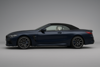 Bmw m8 cabrio bleue 400x