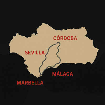 Carte andalousie 400x